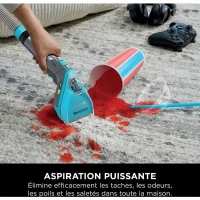 SHARK PX250EUT StainStriker Détacheur HairPro Pet - Moquettes, tapis, meubles, escaliers les voitures - 450W - 1,2 L - 1,26 m(m-4)