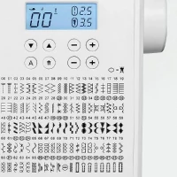 Machine a Coudre Numérique - MEDION - SD 36 - 38W - 270 Points - 700 tr/min - LED - Blanc(m-3)