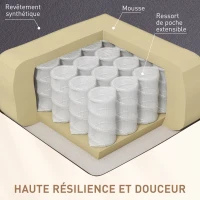 HOMCOM Fauteuil de Massage et Relaxation électrique Chauffant 360° pivotant inclinable manuellement Repose-Pied télécommande ‎Marron(m-6)