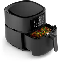Friteuse sans huile - PHILIPS - HD9285/93 Airfryer - Connecté - Noir - Série 5000 - 7.2L(m-2)