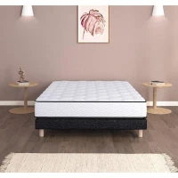 Urban Collections Paris - Matelas ensachés - 140 x 190 cm - 24 cm - Mousse a mémoire de forme - Ressorts(m-1)