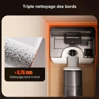ROBOROCK F25 RT - Aspirateur Balai Laveur - 20000 Pa - Lavage a Chaud a 90 °C - Nettoyage Deux Bords - Auto-Nettoyage(m-4)