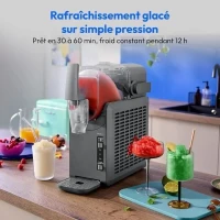 Machine a boissons glacées et granitées MEDION - MD12090 - Capacité 2,6L - 5 programmes - 200W(m-5)