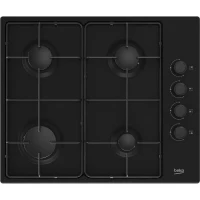 Table de cuisson a gaz - BEKO - 4 feux - 60 cm - HIGG64123SB(m-1)