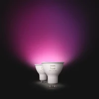 Ampoules LED connectées de marque PHILIPS, offrant une luminosité ajustable et une large gamme de couleurs.(m-2)