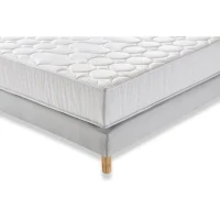 Matelas 140x190 cm - 580 Ressorts ensachés - 5 zones de confort - 19 cm - Ferme - DEKO DREAM Springmax(m-4)
