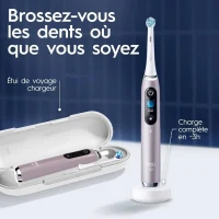 Brosses a dents - ORAL-B - iO9s Series - Rose Quartz (+1 refills) - Electrique(m-2)
