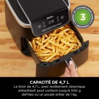 Friteuse sans huile NINJA - Pro AF140EU - Capacité 4,7L - 4 programmes de cuisson - 2000W(m-5)