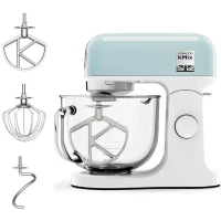 Robot pâtissier multifonction kMix KENWOOD KMX754APB - Moteur professionnel 1000W - 2 sorties pour accessoires - Bol en verre 5L(m-1)