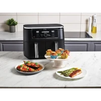 Friteuse sans huile NINJA - Foodi Max Dual Zone AF400EU - Capacité 9,5L - 6 programmes de cuisson - 2470W(m-6)
