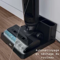 HOOVER HW300 - Aspirateur Laveur de Sols - 16 000Pa - Autonomie 40min - Tech.Anti-Twist Anti-emmelement - Auto-Nettoyage(m-6)