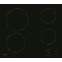 Table de cuisson vitrocéramique - HOTPOINT - HR631C - 4 foyers - 60 cm - Noir(m-1)