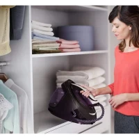 Centrale Vapeur - PHILIPS - GC9650/80 - PerfectCare Elite - 7.5 bars - 1.8L - Noir/Brun(m-6)