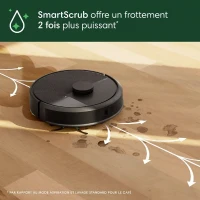 iRobot Roomba 105 Combo - Robot Aspirateur Laveur 2en1 - 7KPa - Navigation LiDAR - Détection des Tapis - 4 Niveaux d'Aspiration(m-6)