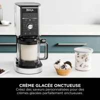 Machine a glaces NINJA - CREAMi Deluxe NC502EU - 2 pots inclus 709ml - 10 programmes(m-3)