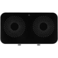 Plaque de cuisson infrarouge - SENCOR - SCP 2803BK SmoothCook - 3500 W - 2 foyers vitrocéramique - Noir(m-3)