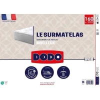 Surmatelas DODO - 160x200 cm(m-3)