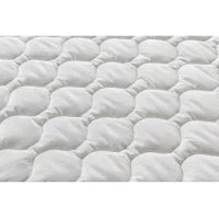 Pack sommier matelas 160 x 200 cm - Hauteur 24 cm - Couette et 2 oreillers - 7 zones - réversible - fabriqué en Belgique(m-4)
