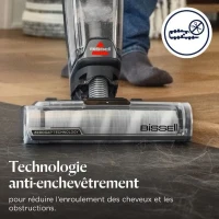 BISSELL CrossWave OmniForce Edge - Aspirateur Balai Laveur sans Fil - Aspire & Lave en Meme Temps ou Mode Aspiration Uniquement(m-4)