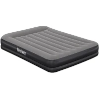 Matelas gonflable - BESTWAY - 671BU - Tritech Queen - 2 places, pompe USB intégrée, 2,03 m x 1,52 m x 36 cm(m-1)
