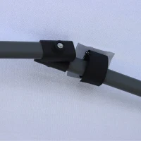 Outsunny Tonnelle de jardin 2,5 x 2,5 m barnum pliant Pop-up hauteur réglable sur 4 niveaux tissu Oxford anti UV50+ châssis acier sac de transport fourni blanc(m-8)