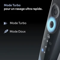 Rasoir électrique BRAUN Series 6 - Noir - Autonomie 60 minutes - Charge rapide 5 minutes(m-3)