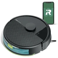 iRobot Roomba 105 Combo - Robot Aspirateur Laveur 2en1 - 7KPa - Navigation LiDAR - Détection des Tapis - 4 Niveaux d'Aspiration(m-1)