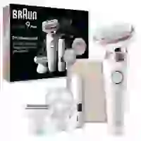Épilateur électrique - BRAUN - SILK EPIL 9 Flex - 2 vitesses - Sans fil - 50 min(m-1)
