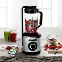 Blender sous vide 2-en-1 - BOSCH - VitaPower Série 8 MMBV625M - 1000 W - Inox / Noir(m-6)