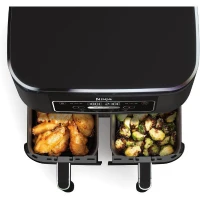 Friteuse sans huile NINJA - Foodi AF200EU - Capacité 7,6L - Double cuve - 4 programmes de cuisson - 2400W(m-4)