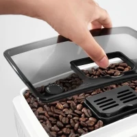 Espresso avec broyeur a grains - DELONGHI - Magnifica S ECAM22.110.W - 1,8 L - 250 g - 15 bar - 1450 W - Blanc(m-5)