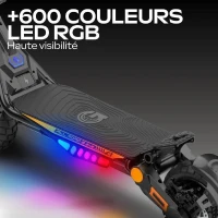 Trottinette électrique - URBANGLIDE - All Road 6 2x2 - 800 W - Pneus 10 - Max 25 km/h - Autonomie jusqu'a 80 km(m-6)