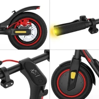 Trottinette électrique - URBANGLIDE - 85 Lite - Roues 8.5 - 36V - 400W - Autonomie 20 km - Frein a disque - Clignotants - Feu stop(m-3)