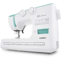 Machine a Coudre - MEDION - SM 60 - 62W - 24 Points + Points Doubles - 700 tr/min - LED - Turquoise(m-1)