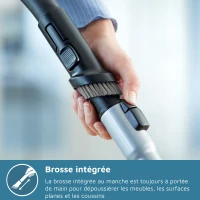 Aspirateur sans sac PHILIPS - FC9330/09 - Série 3000 PowerPro Compact - 900W - 76db - Rouge(m-6)