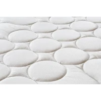 Ensemble Matelas + sommier 140x190 cm - 580 Ressorts ensachés - 5 zones de confort - 19 cm - Ferme - DEKO DREAM Springmax(m-4)