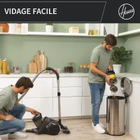 Aspirateur traineau sans sac - HOOVER - HP321PAF - 850 W - 75 dBA - 2 L - Gris(m-5)