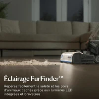 BISSELL CrossWave OmniFind Select - Aspirateur Balai Laveur Sans Fil - LED FurFinder pour Détection Facile Saletés & Poils Animaux(m-5)