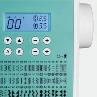 Machine a Coudre Numérique - MEDION - SD 36 - 38W - 270 Points - 700 tr/min - LED - Turquoise(m-6)