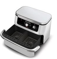 Friteuse sans huile NINJA - Foodi Flex AF500EUWH - Capacité 10,4L - 7 programmes de cuisson - Blanc - 2470W(m-2)