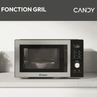 Micro-ondes Gril Candy Essenza CMGA31EDLB 1000W 31L Digital Noir - Fonction Nettoyage Auto - 5 Niveaux de Puissance -10 Menus Auto(m-3)