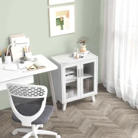 Homcom Dulap Depozitare Modern cu 2 Usi Duble(m-7)