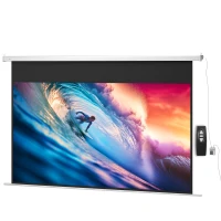 Homcom Ecran Proiector 100” – Montaj Pe Perete sau Tavan(m-10)