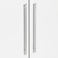 Armoire - Bois aggloméré chene et blanc - Contemporain - Chambre - L 144,6 cm(m-5)