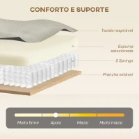 HOMCOM Sofá Cama de 3 Lugares com Mesa Auxiliar 3 em 1 com Encosto Ajustável Abertura Click-Clack 196x86x81 cm Bege(m-6)