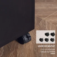 Vinsetto Dulap Mobil pentru Birou – 4 Roti(m-4)