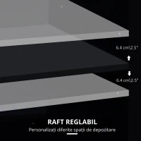 Vinsetto Dulap Mobil pentru Birou – 4 Roti(m-7)