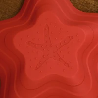 ZONEKIZ Set de pietre de călcat pentru copii de la 3 ani, 11 pietre, antiderapante, până la 80 kg, design stea de mare(m-5)