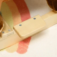 AIYAPLAY Kinder Schaukelpferd Baby Schaukeltier Rentier mit Schlafliedern, für 18-36 Monate Plüsch 65 x 35 x 59 cm Braun(m-9)