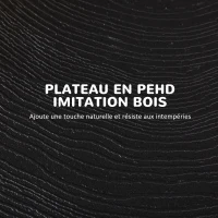 Outsunny Table basse extérieure pour 2 personnes, table de jardin ronde avec structure en acier, Ø 60 x 73H cm, gris foncé(m-5)